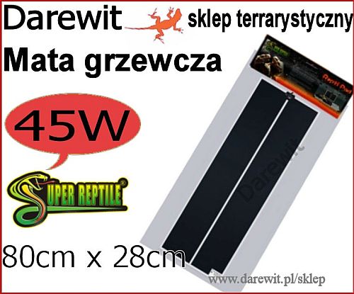 największa mata grzewcza i tylko 45W - sklep darewit Warszawa