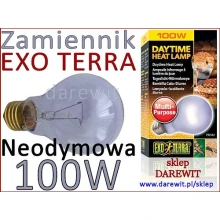 Żarówka neodymowa dzienna 100W E27 UVA do terrarium i roślin Żarówka neodymowa dzienna 100W E27 UVA do terrarium i roślin