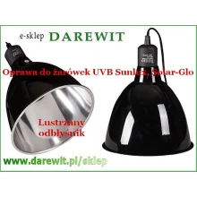 Czarne lampy do terrarium