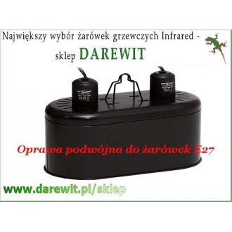 Repti-Zoo Podwójna Lampa na żarówki 2x150W