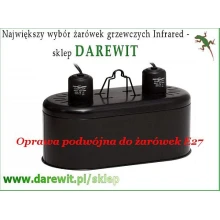Repti-Zoo Podwójna Lampa na żarówki 2x150W