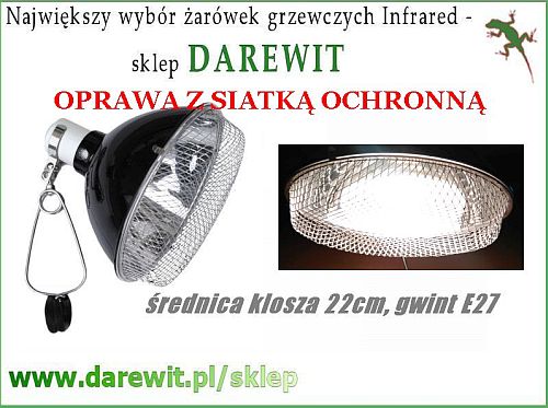 Oprawa z siatką do terrarium
