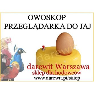 Owoskopowa lampa do przeglądu jajek