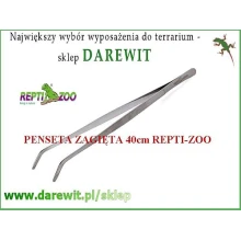 40cm pęseta profilowana Repti-Zoo terrarium gad, płaz, owad
