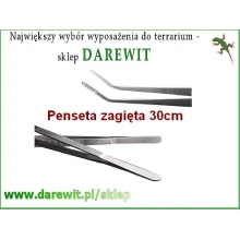 pęseta do gadów płazów pająków