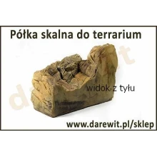 Rampa półka terrarium gadów