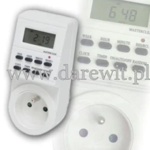 Timer cyfrowy tygodniowy, auto włącz wyłącz urządzenia