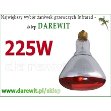 PROMIENNIK PODCZERWIENI RUBINOWY IR2 225W ECO PROMIENNIK PODCZERWIENI RUBINOWY IR2 225W ECO