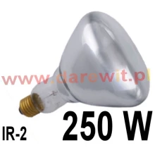 Lampa grzejąca 250W promiennik gwint E27