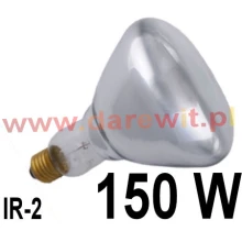 Żarówka grzewcza wzmocnione szkło