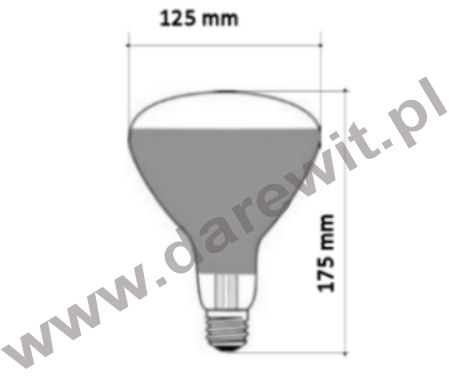promiennik podczerwieni sollux IR 175W - darewit Warszawa