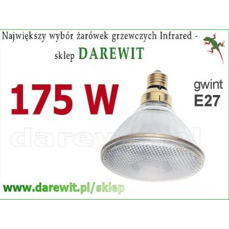 Promiennik żarówka Sollux 175W E27