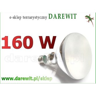 Żarówkowy Promiennik UV SUNLUX 160W E27 do terrarium - jak POWERSUN SOLAR GLO