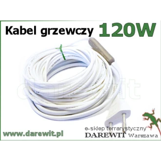 Kabel grzewczy 120W 8m 230V