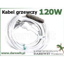 kabel grzewczy 120W 750cm 230V do inkubatora