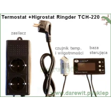 Termostat + higrostat do terrarium THC-220 Ringder