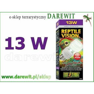 REPTILE VISION 13W EXO TERRA żarówka poprawia widzenie gadów