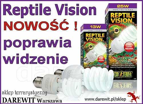 żarówki Reptile Vision dla gadów - sklep internetowy darewit