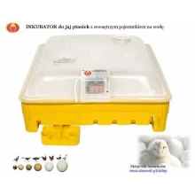 INKUBATOR na jajka z 56 gniazdami w półautomacie z podajnikiem wody