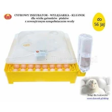 inkubator-wylęgarka z automatycznym dozownikiem wody