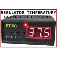 RT5C Sterownik Temperatury LCD RT-5C Grzanie/Chłodzenie
