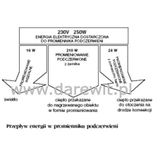 Rozkład cieplny promienników IR