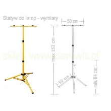 statyw do halogenów i LED - darewit Warszawa