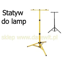 statyw podwójny do lamp, halogenów