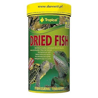 Suszone ryby dla żółwi wodnych DRIED FISH TROPICAL 250ml