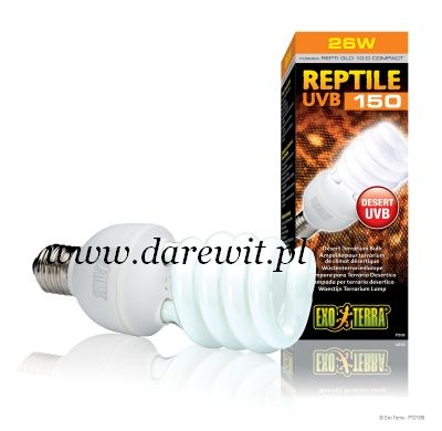 żąrówka z UVB Repti Glo 10.0 25W teraz Reptile 150UVB 25W - sklep darewit