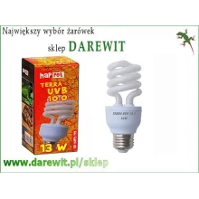Świetlówka TERRA UVB 10.0 moc 13W Świetlówka TERRA UVB 10.0 moc 13W