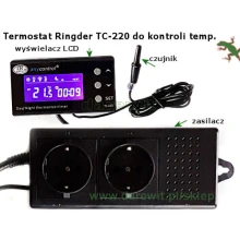 Sterownik TC-220 do kontroli temperatury terrarium