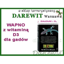 Wapno z witaminą D3 Calcium + D3 Powder Exo Terra