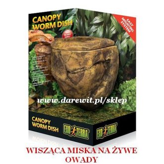 Wisząca miska na żywe owady Canopy Worm Dish Exo Terra PT2825