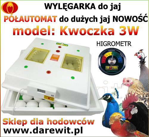 INKUBATOR do JAJ lęgowy półautomat Najtaniej
