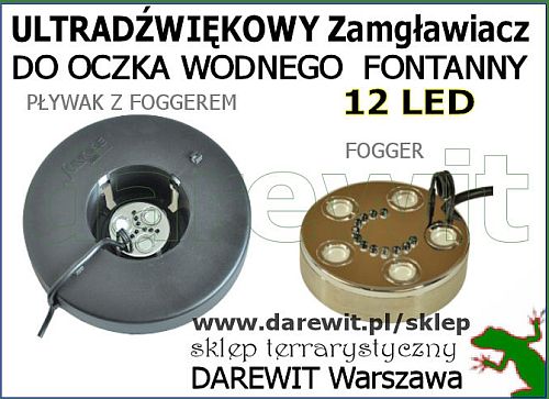 zamglawiacz ultradźwiękowy Fogger do oczek wodnych i fontann
