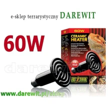 Żarówka ceramiczna 60W dla gadów i płazów