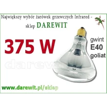 Promiennik podczerwienie IR 375W E40 Helios