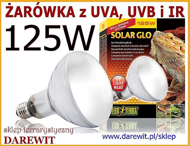 lampa z UVB Solar Glo 125W - sklep darewit