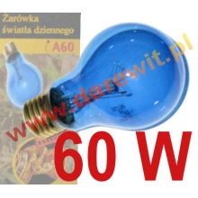 Dzienna żarówka 60W odpowiednik światła dziennego, niebieska żarówka