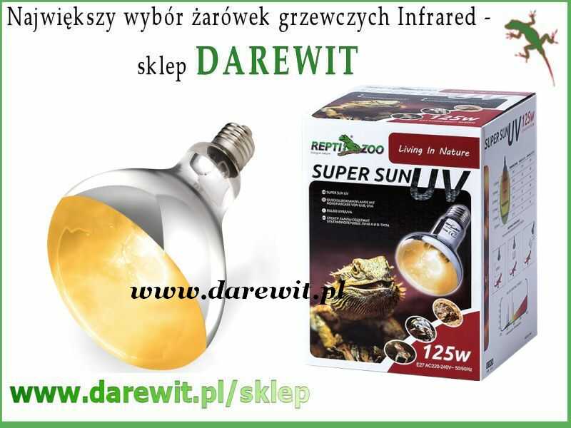 Super Sun 125 W Żarówka z UVB Repti Zoo