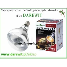 Żarówka UV SUPER SUN 125W witamina D3 Promiennik UVB oraz Infrared