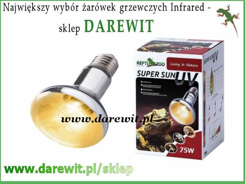 Żarówka UVB SuperSun 75W dla gadów