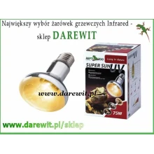Żarówka UVB SuperSun 75W dla gadów sklep darewit Warszawa