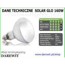 solar glo 160W UV sztuczne słońce