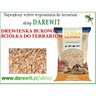 ZRĘBKI BUKOWE podłoże dla Agam Brodatych, Gekonów, Węży