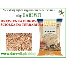 ZRĘBKI BUKOWE podłoże dla Agam Brodatych, Gekonów, Węży